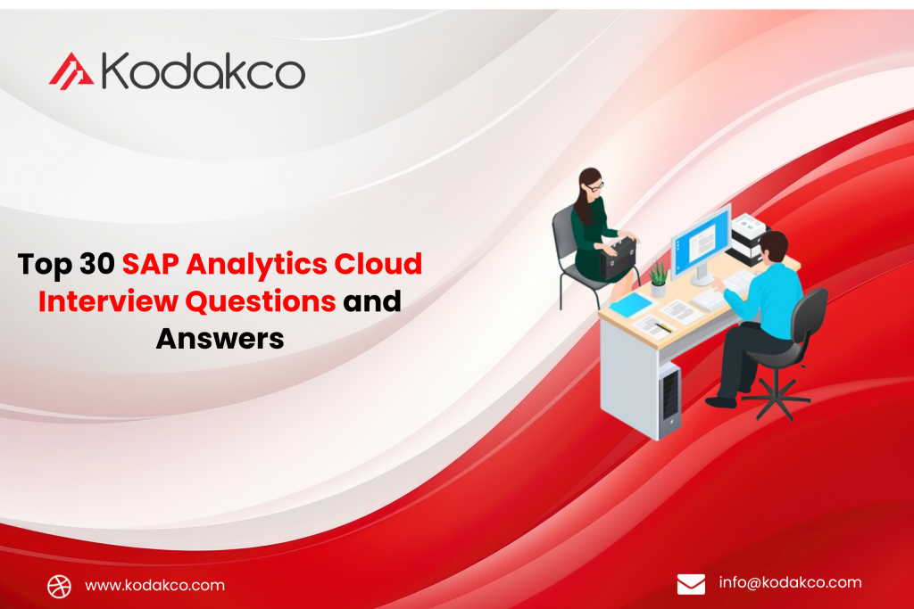 SAP Analytics Cloud Interview Questions