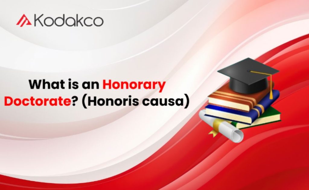 What is an Honorary Doctorate?