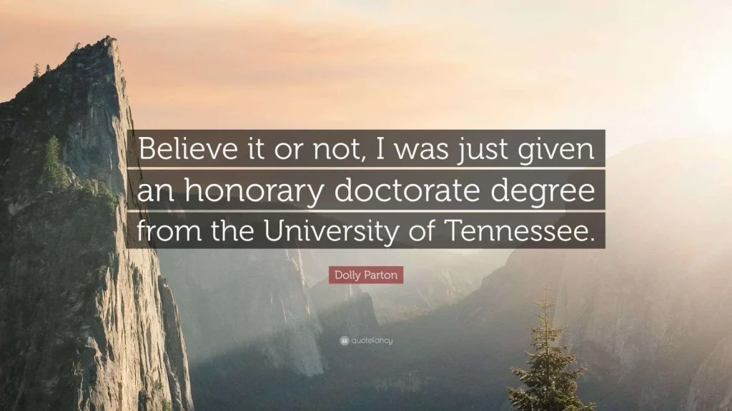 honorary doctorates