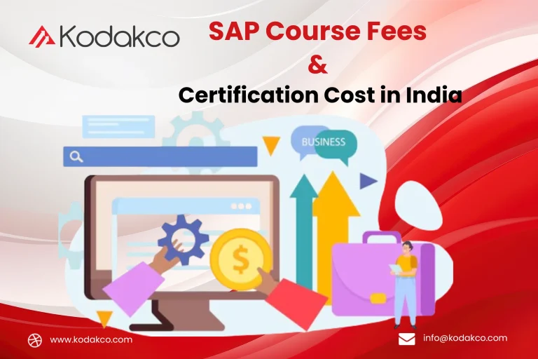 sap course fees and certification cost